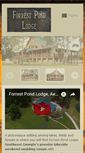 Mobile Screenshot of forrestpondlodge.com